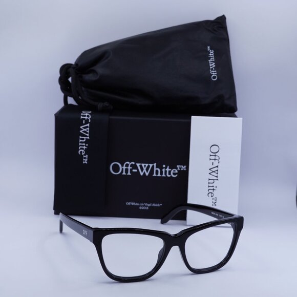 Final Price! Off-White OERJ07A STYLE 7A 1000 Black Eyeglasses - Picture 4 of 8